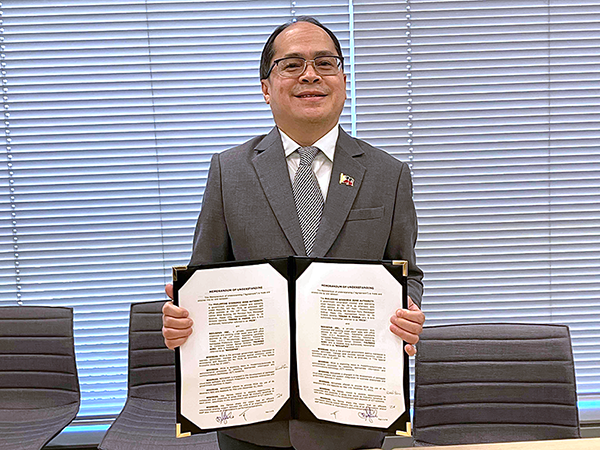 フィリピン経済特区庁とICTシステムの開発と導入に関する基本合意(MOU)を締結